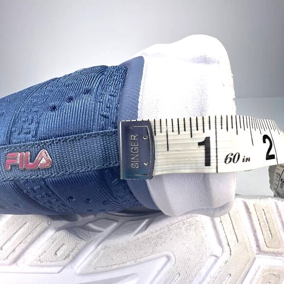 FILA Speedstride Women's Sz 12 Memory Foam Blue Athletic Running Shoes Sneakers - Picture 13 of 13